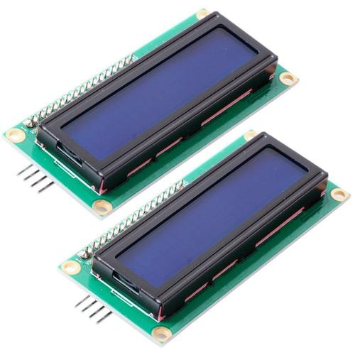 Iic/i2c 1602 écran Lcd rétroéclairé bleu série 5v pour Arduino 2560 Uno Avr