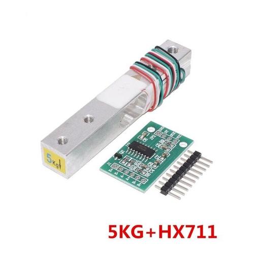 HX711 Module AD de pesage Kcnsieou Capteur de poids numérique facile à utiliser avec sonde de charge électronique de 20 kg 