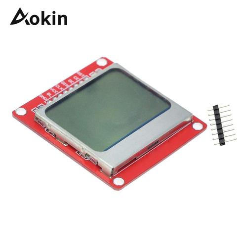 Électronique Intelligente 84*48 84x84 Module D'affichage Lcd Moniteur Blanc Rétro-Éclairage Adaptateur Pcb Nokia 5110 Écran Pour Arduino