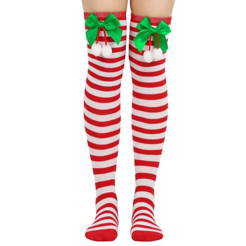 4 Paires De Bas De Noël Pour Femmes, Chaussettes De Noël Pour Filles