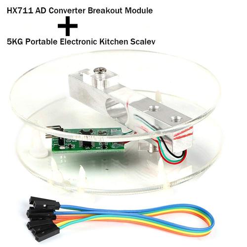 Cellule de charge 10 kg capteur de poids module de pesage HX711 AD Outils de bricolage module de rupture numérique cellule de charge électronique Balance de cuisine 