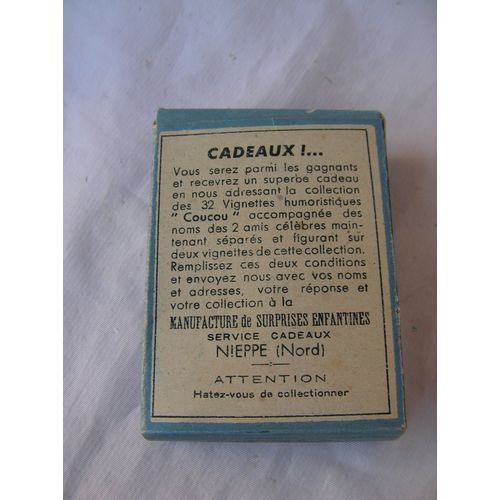 Ww2 France Faux Paquet De Tabac Francais Pour Enfants Satyrique Anti Allemande 9