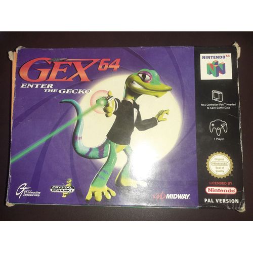 Gex 64 Enter The Gecko Jeu Nintendo 64