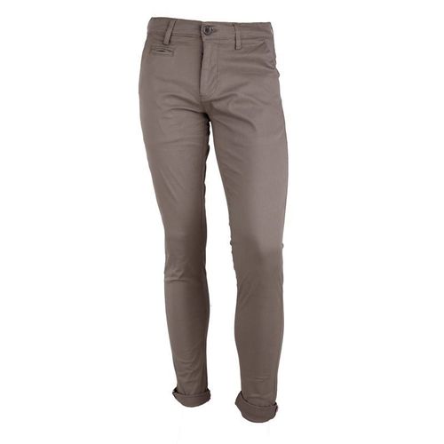 Pantalon Chino Coton Stretch Revers Fermeture Éclair Tenali Homme Blaggio