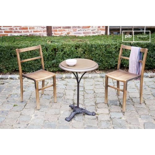 Table Bistrot En Métal Vaiana