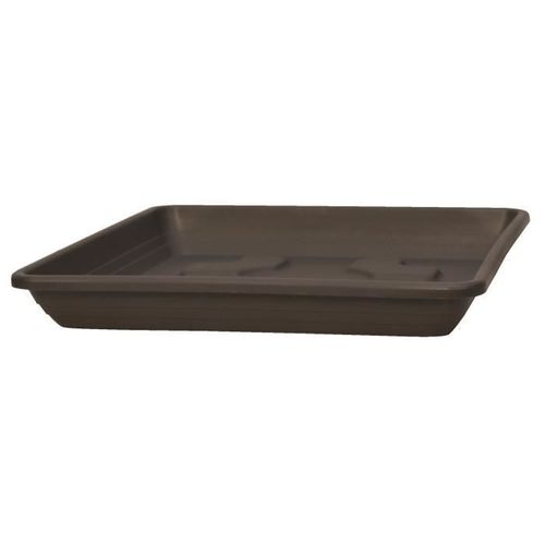 Plateau Carré Quadrato - Plastique Recyclable - Anthracite