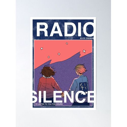 Canevas imprimer Silence radio : Impression sur toile installer/ 40x50cm ou 40x40cm