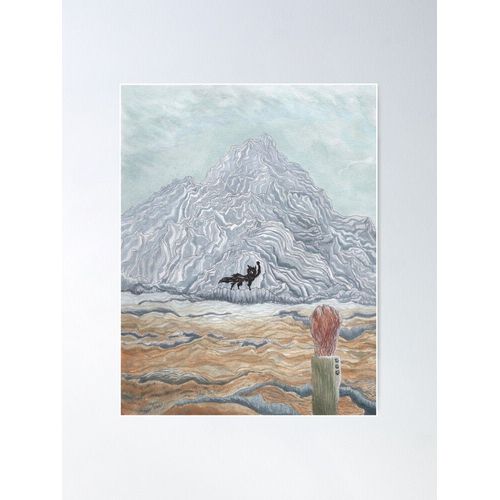 Canevas imprimer Le loup d'hiver - Fantastic Mr Fox de Wes Anderson Impression sur toile installer/ 40x50cm ou 40x40cm