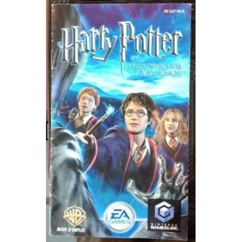 Harry Potter Et Le Prisonnier D'azkaban - Notice Officielle - Nintendo Gamecube