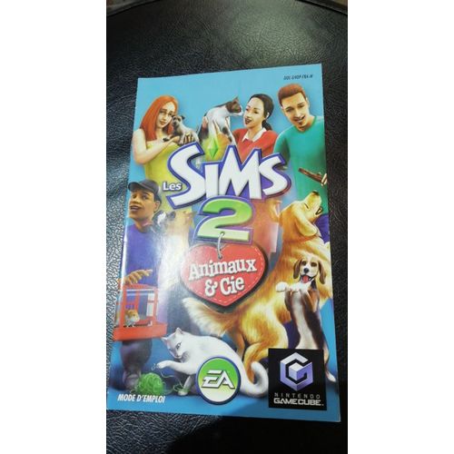 Les Sims Animaux & Compagnie - Notice Officielle - Nintendo Gamecube
