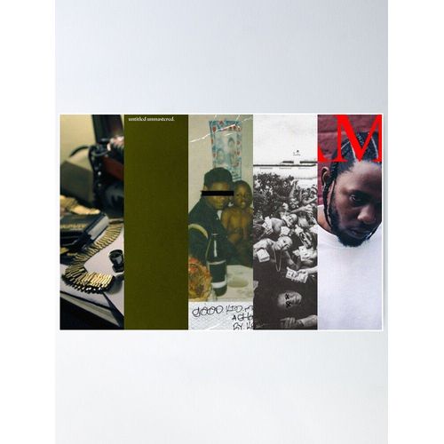 Canevas imprimer Kendrick Lamar Impression sur toile installer/ 40x50cm ou 40x40cm