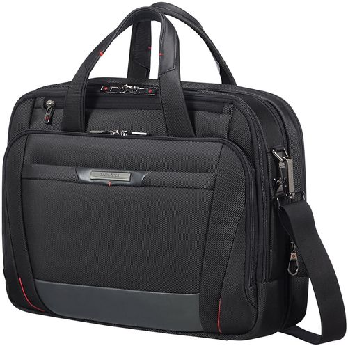 Samsonite Pro-DLX 5 Sacoche pour Ordinateur Portable 15.6" Extensible, 42 cm, 17/23 L, Noir