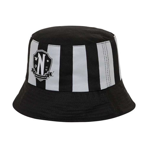 Wednesday Mercredi Original Bonnet Enfant Bucket, Noir