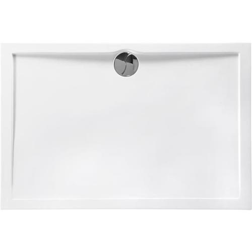 ALLIBERT Receveur de douche Slim rectangle bonde centrée - 80 x 120 cm - BlancRECEVEUR DE DOUCHE.RECEVEUR DE DOUCHE