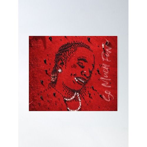 Canevas imprimer Young Thug - Tellement amusant (Deluxe) Impression sur toile DIY installer/ 40x50cm ou 40x40cm