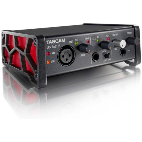 Tascam US-1x2HR interface audio USB haute résolution