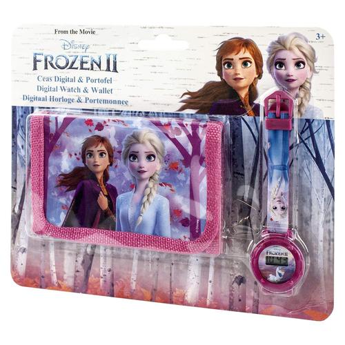 Frozen 2, Montre-Bracelet Et Portefeuille