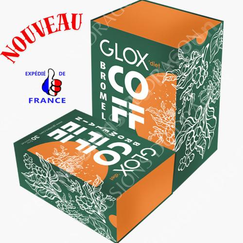 Glox Coffee Complément Alimentaire Café Minceur Intense Soutient Votre Processus De Perte De Poids De Manière Naturelle Et Saine. 