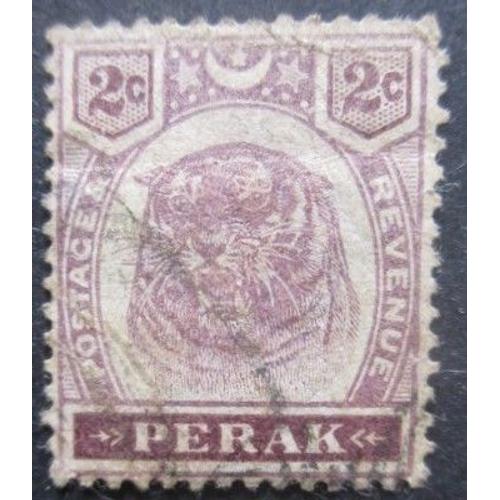 Malaysia Perak N°19 Oblitéré