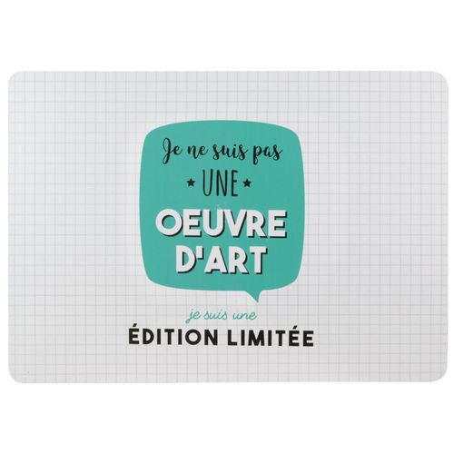 Lot De 2 Sets De Table Je Suis Vert