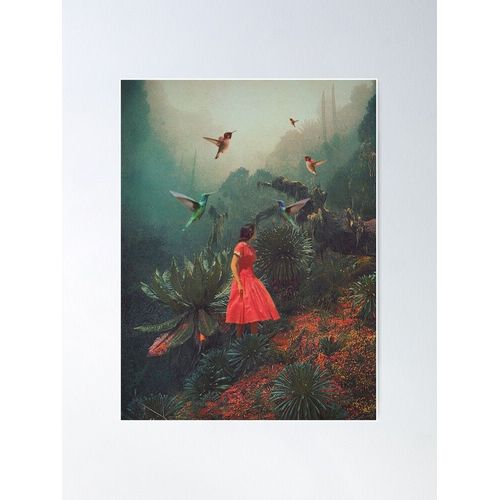 Canevas imprimer 20 secondes avant la pluie Impression sur toile DIY installer/ 40x50cm ou 40x40cm
