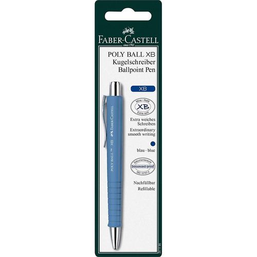 Faber-Castell Blister Stylo-Bille Poly Ball Coloris Aléatoire