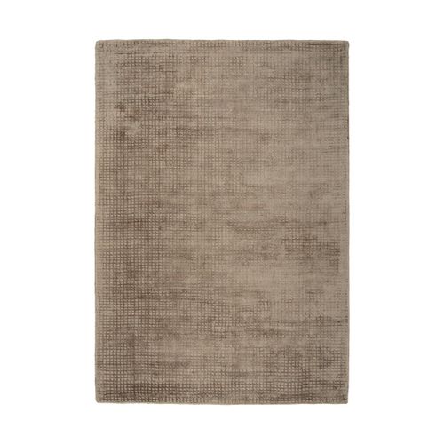 Tapis De Salon Moderne Fait Main Bridget 160x230 Cm Taupe - Novatrend