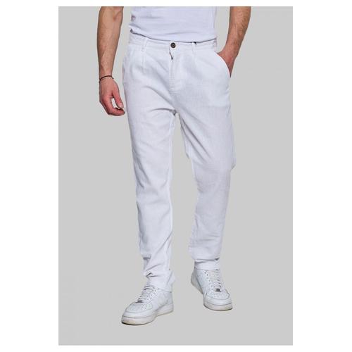 Pantalon Chino Blanc Homme