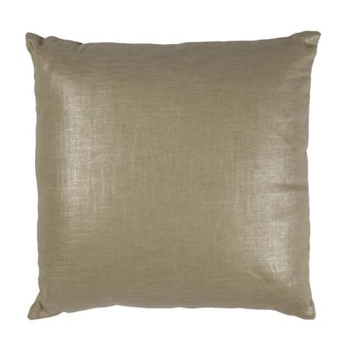 Comete Coussin 40x40 Beige Coton, Lin & Lurex