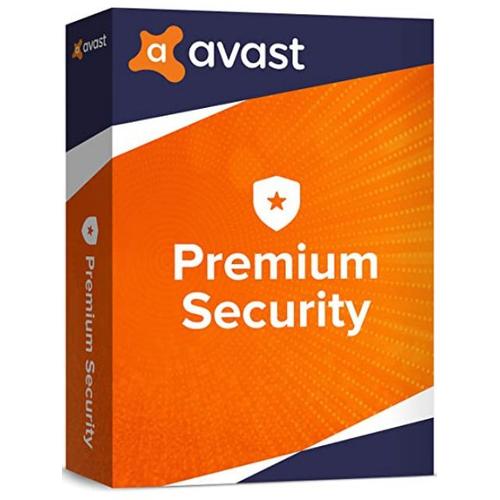 Antivirus Avast Premium Security 2024 (1 An / 10 Appareils) - Version Dématérialisée