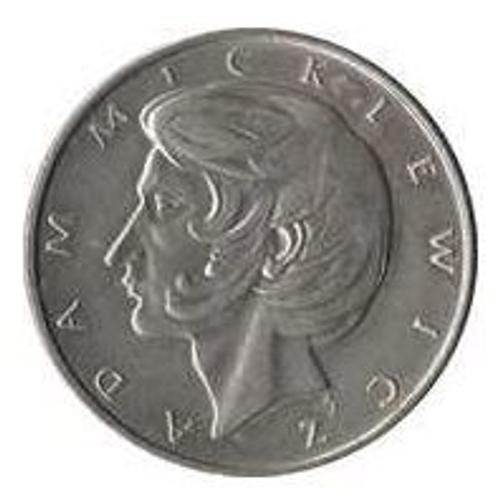 Pièce 10 Zlotych Pologne Adam Mickiewicz - 1975