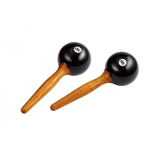 Meinl Pm1bk - Maracas Ronds Plastique Noir