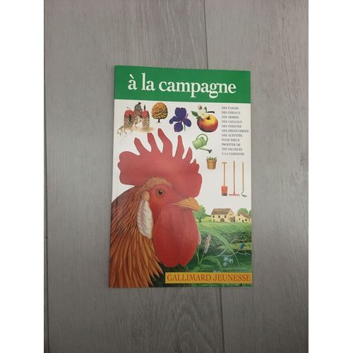 Gallimard Jeunesse Guide A La Campagne Offert Par Elf Et Antar 1994