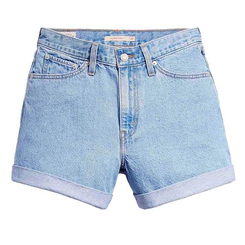 Short Levis Roulé Mom Des Années 80 Retour Au Pantalon Court Bleu