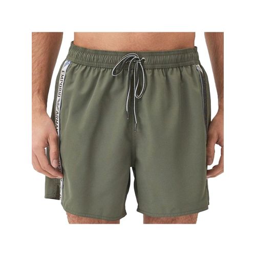 Maillot De Bain Emporio Armani Eagle Homme Kaki