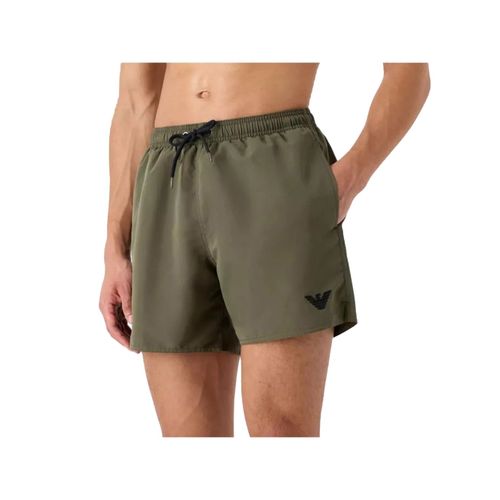 Maillot De Bain Emporio Armani Eagle Ga Homme Kaki