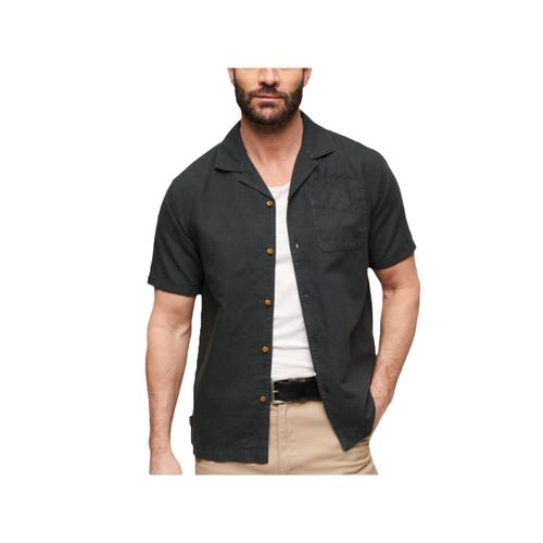 Chemise Superdry Resort Homme Noir