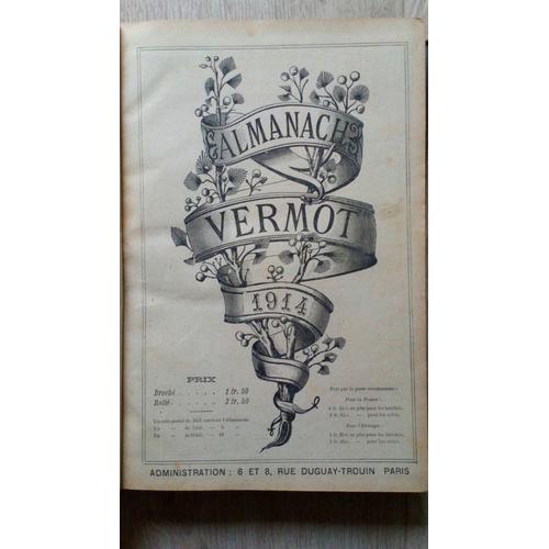 Almanach vermot 1901 - Almanach Vermot - Babelio