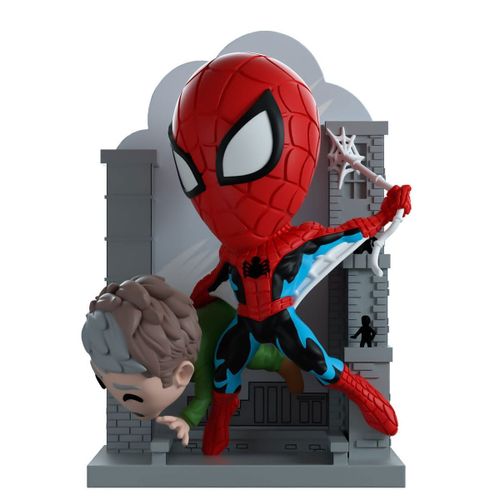 Marvel - Diorama Spider-Man 12 Cm