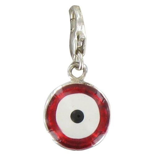 Les Poulettes Bijoux - Charms Argent 925 Cible Emaillée - Classics