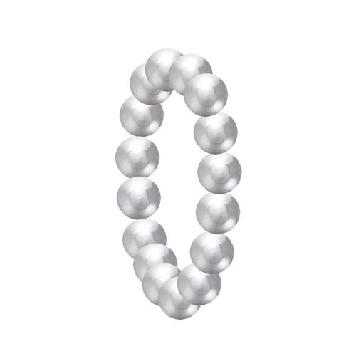 Les Poulettes Bijoux - Bague Argent Perles Rondes