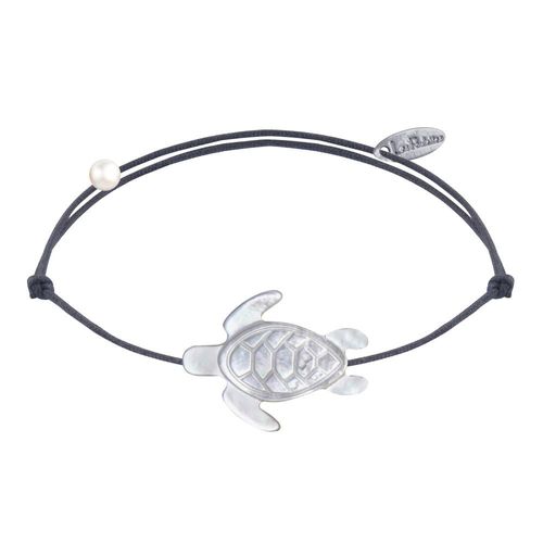 Les Poulettes Bijoux - Bracelet Lien Tortue En Nacre