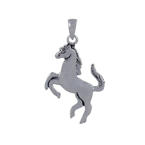 Les Poulettes Bijoux - Pendentif Argent Cheval