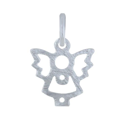 Les Poulettes Bijoux - Pendentif Argent Petit Ange Ajouré