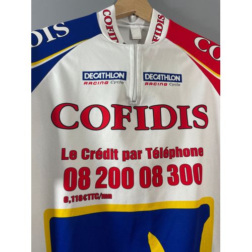 Maillot Cycliste Vintage Decathlon Cofidis