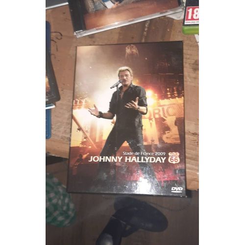 Coffret 2 Dvd + Livre + Poster Stade De France 2009 Johnny Hallyday Tour 66