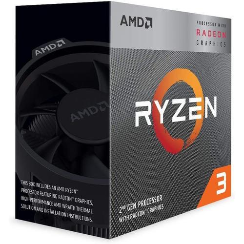 AMD Ryzen 3 3200G - 3.6 GHz - 4 curs - 4 filetages - 4 Mo cache - Socket AM4 - Box