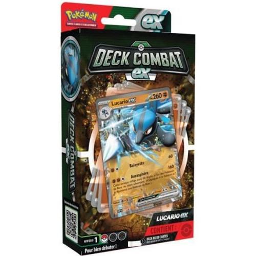 Deck Starter De 60 Cartes Pokemon Avril 2023 Combat-Ex ? Lucario Ou Pharamp