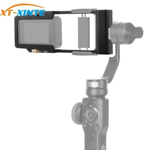 en aluminium attelle poche cardan adaptateur interrupteur plaque de montage pour GoPro 8 MAX EK7000 4K caméra pour DJI pour Osmo Action