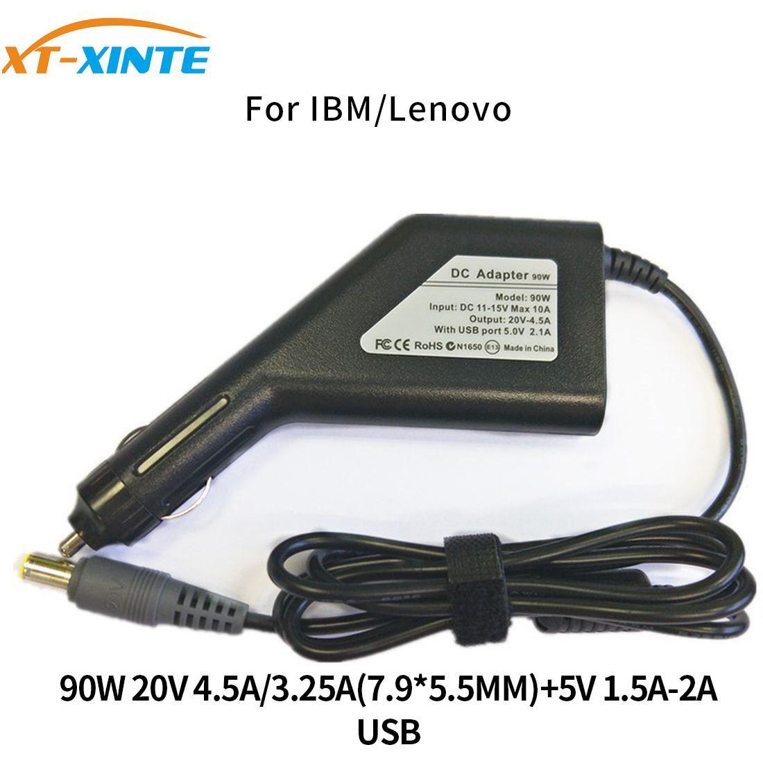 Chargeur de voiture pour ordinateurs portables Lenovo, 20V